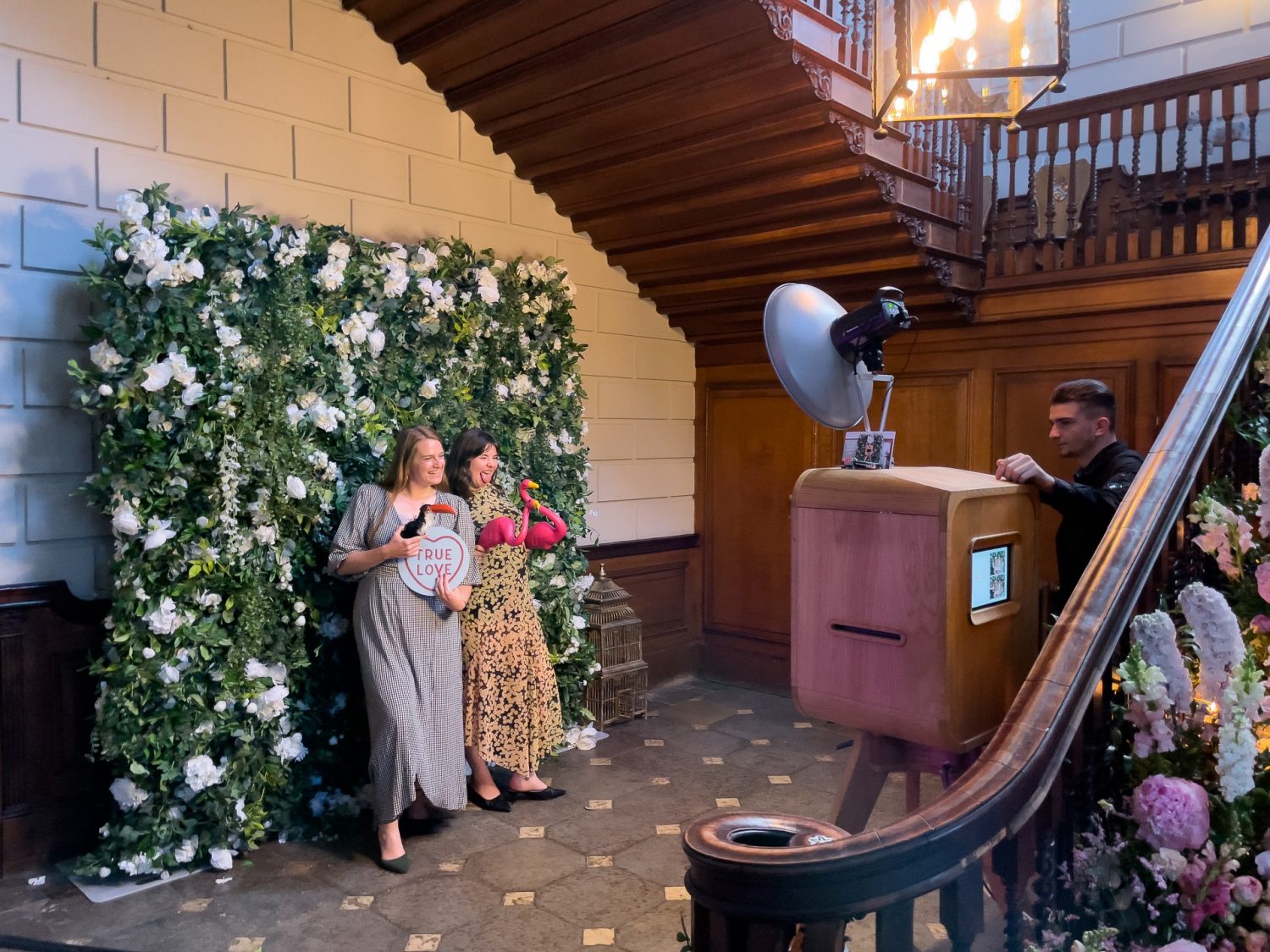 Davenport House Photo Booth Hire - Photo Booth In Action