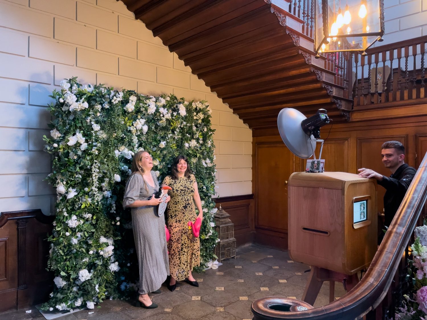 Davenport House Photo Booth Hire - Photo Booth In Action