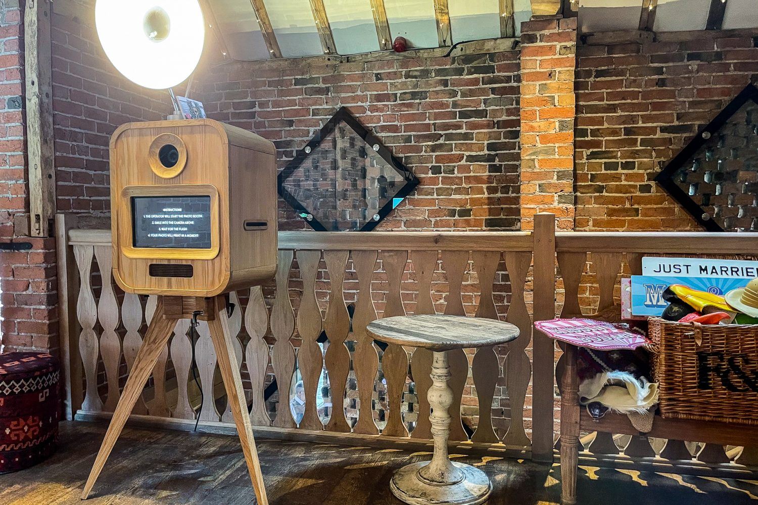 Shustoke Barn photo booth hire