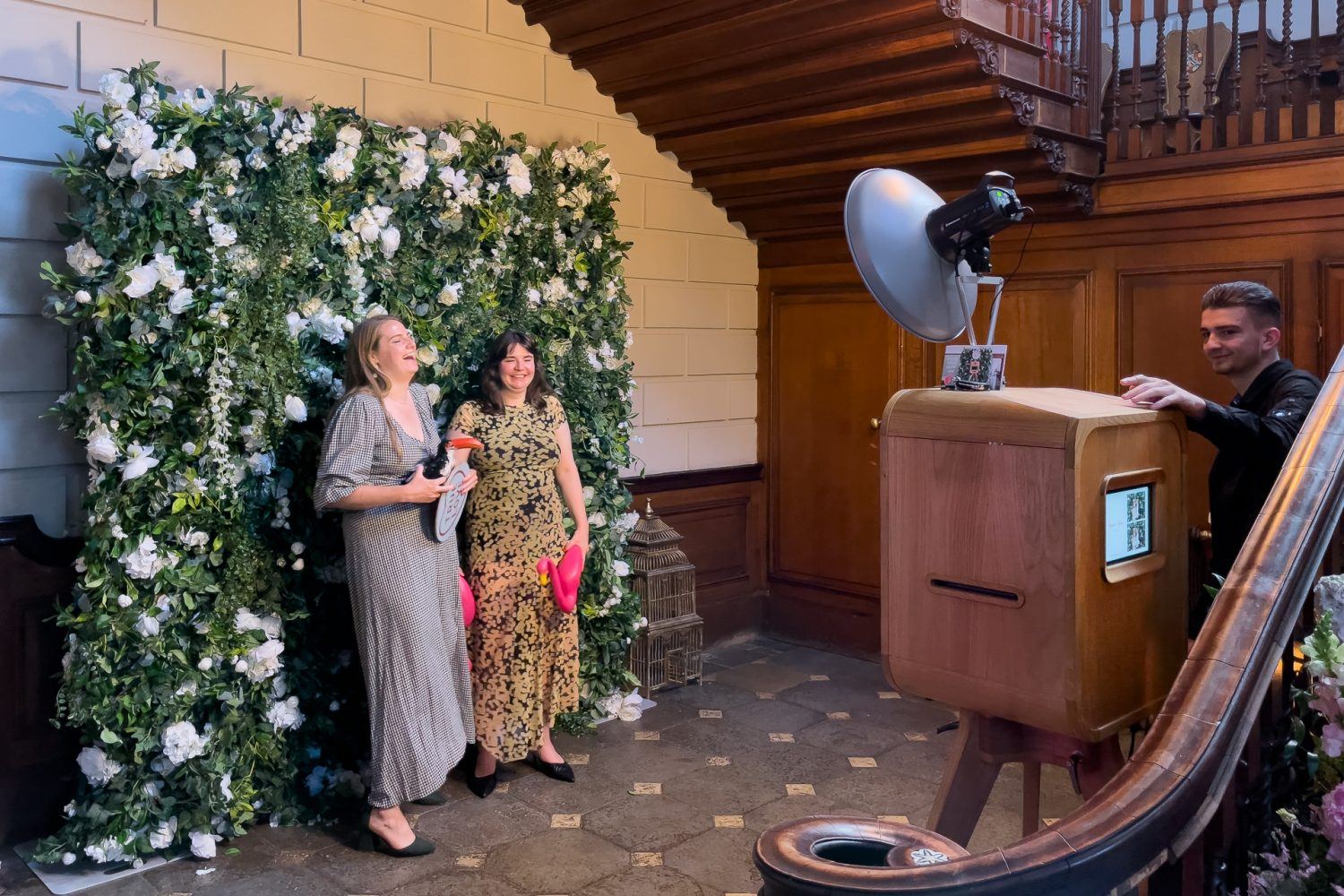 Davenport House Photo Booth In Action