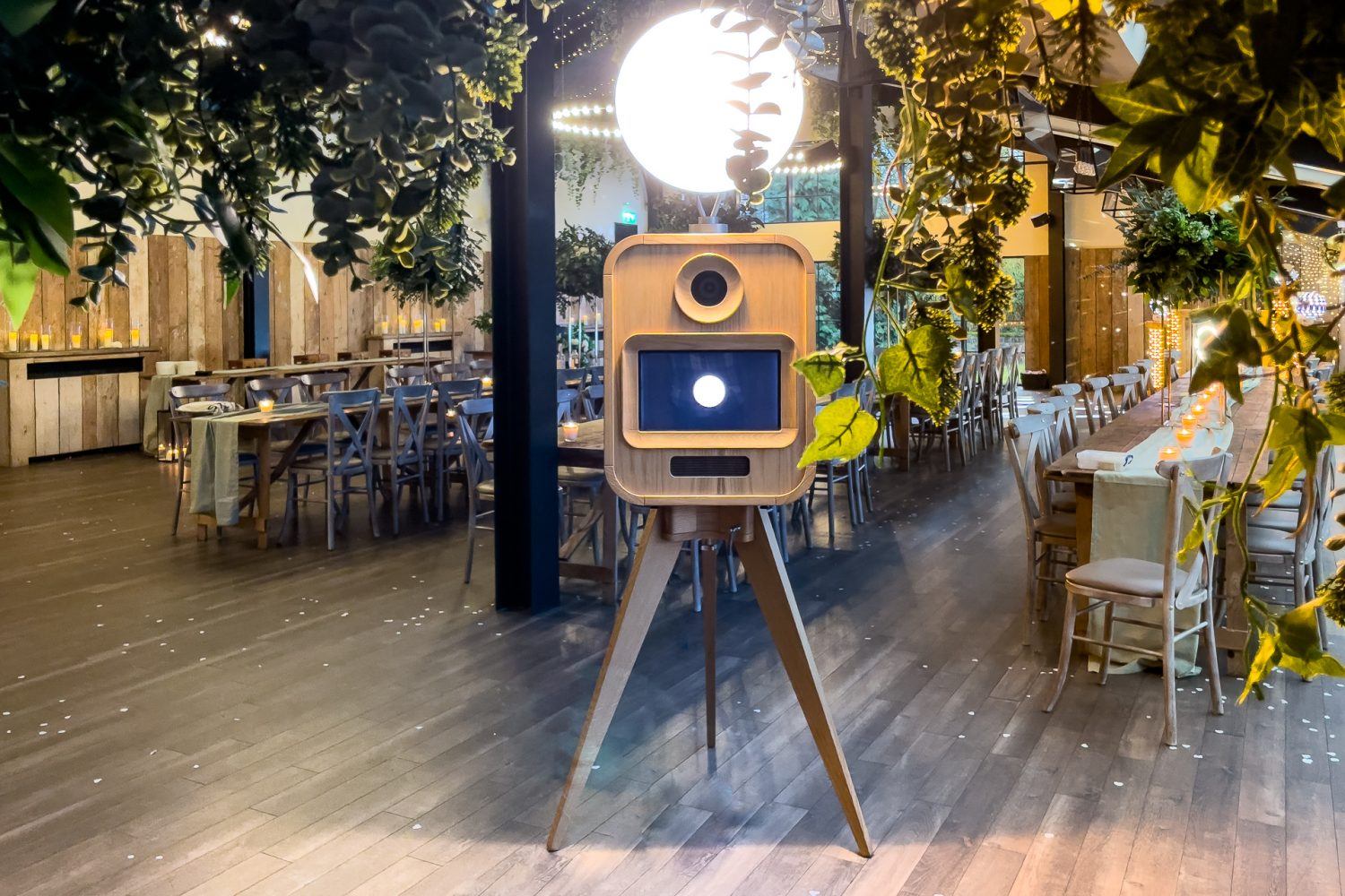 Foxtail Barn Photo Booth Hire - Photo Booth In Action