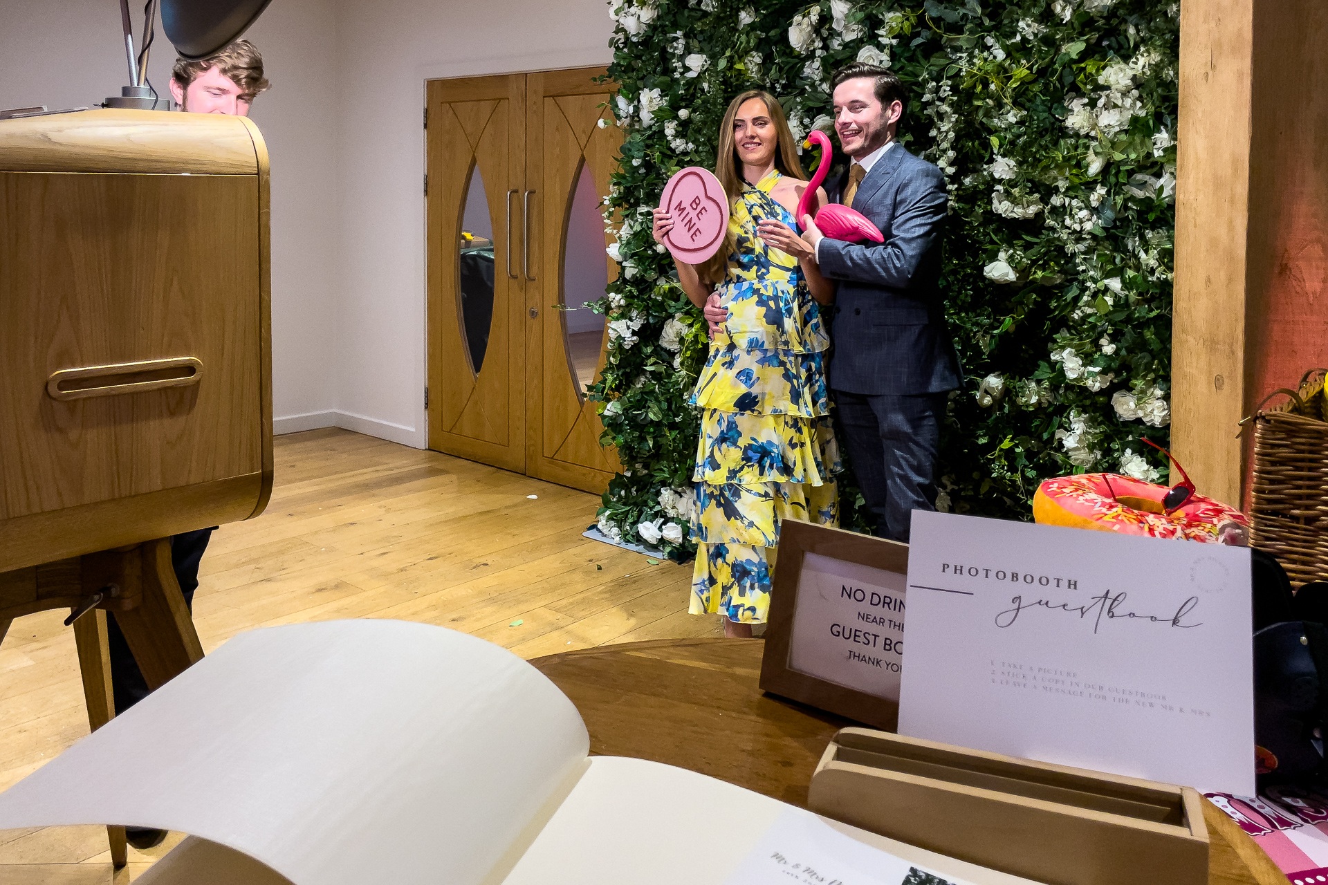 The Mill Barns Photo Booth Hire - Photo Booth In Action