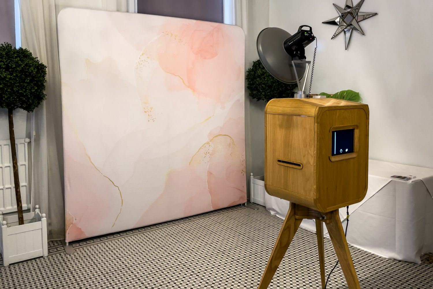 Hawkstone Hall Photo Booth In Action