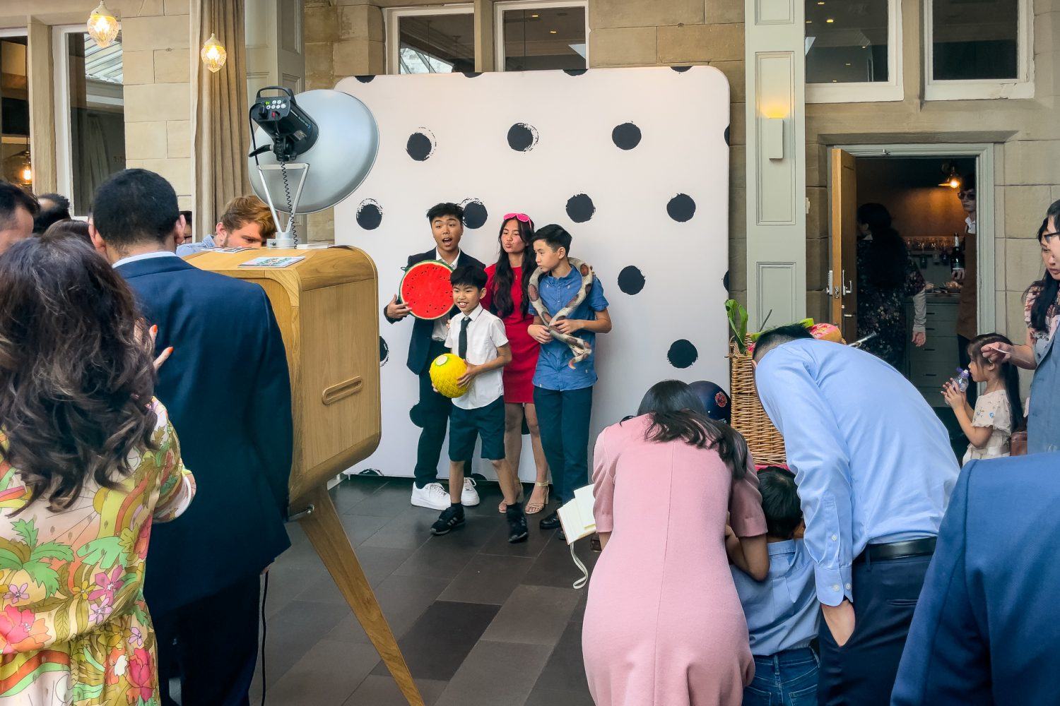 Hampton Manor Photo Booth Hire - Photo Booth In Action
