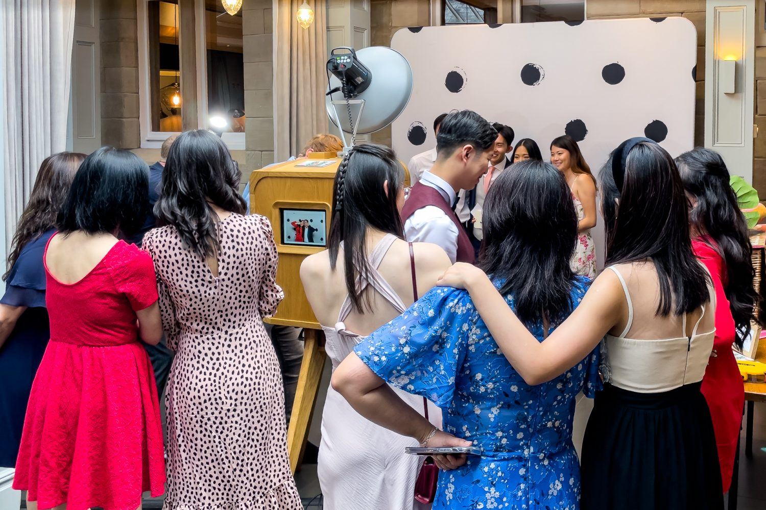 Hampton Manor Photo Booth Hire - Photo Booth In Action