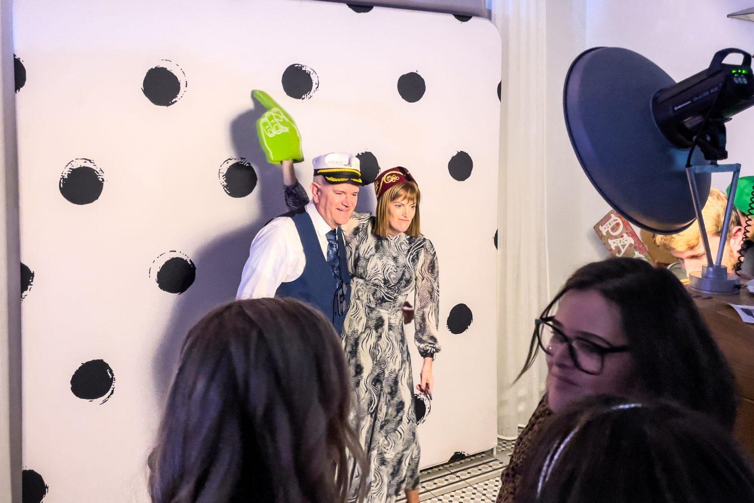 Hawkstone Hall Photo Booth In Action