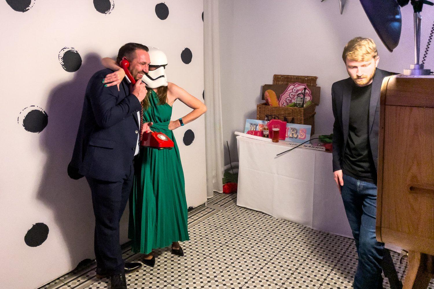 Hawkstone Hall Photo Booth In Action