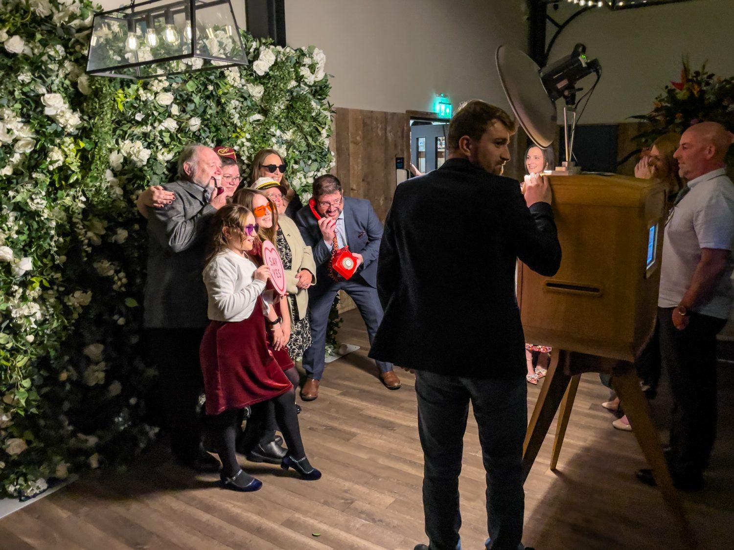 Foxtail Barn Photo Booth Hire - Photo Booth In Action