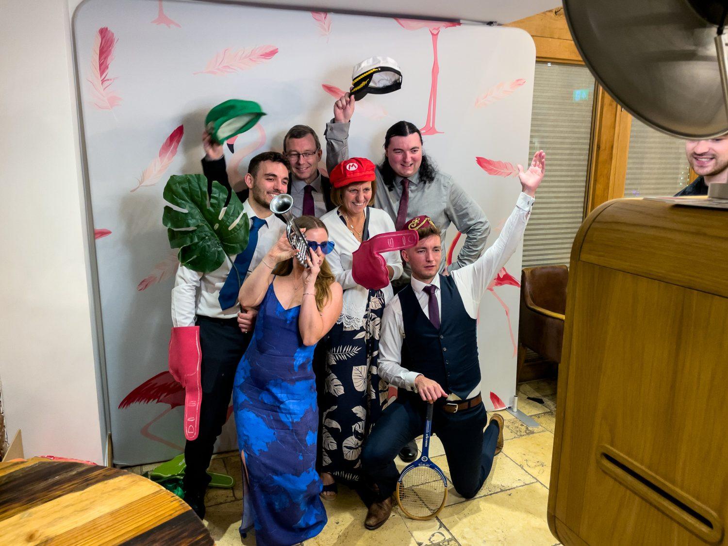 Mythe Barn Photo Booth in Action