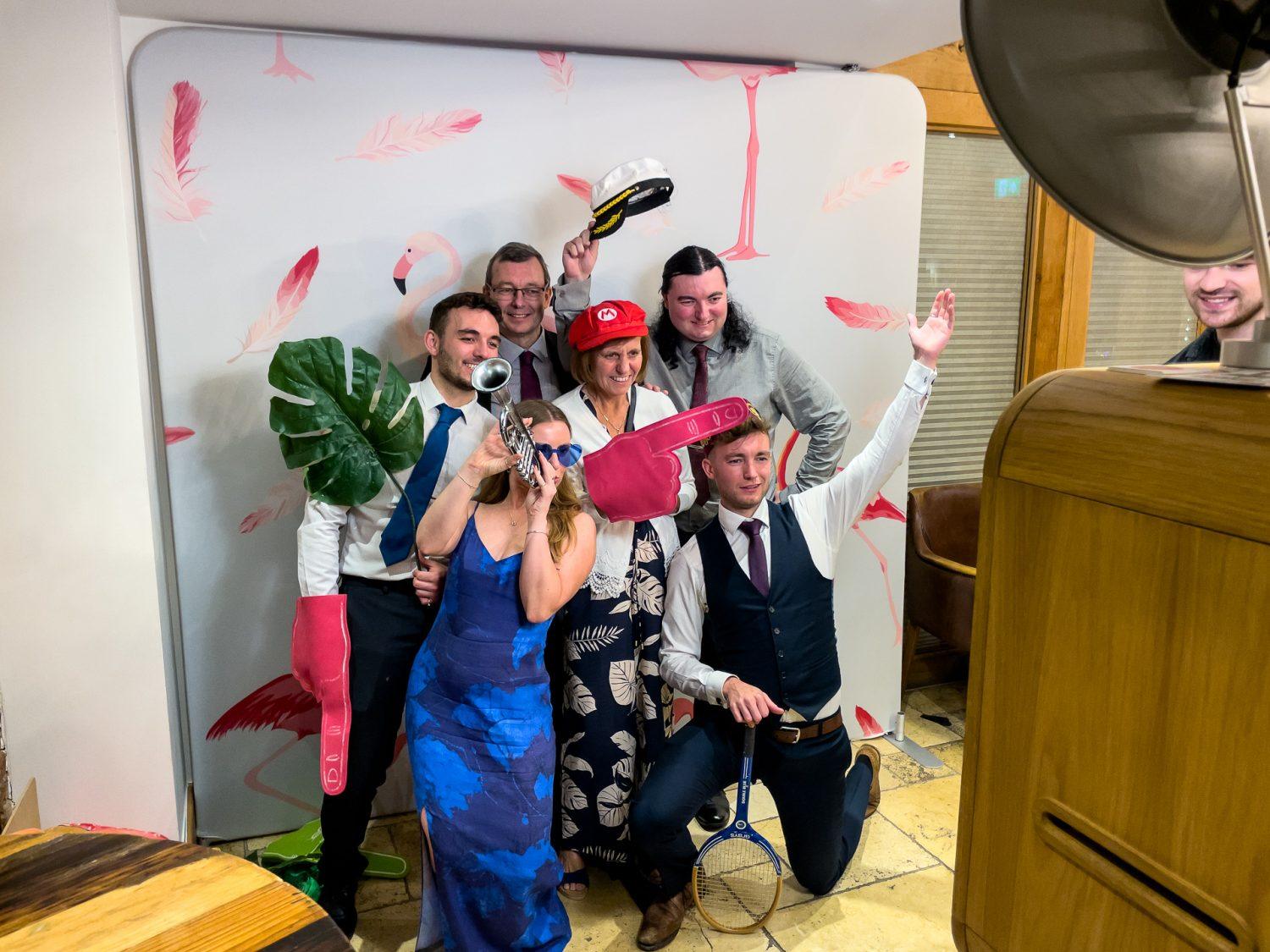 Mythe Barn Photo Booth in Action