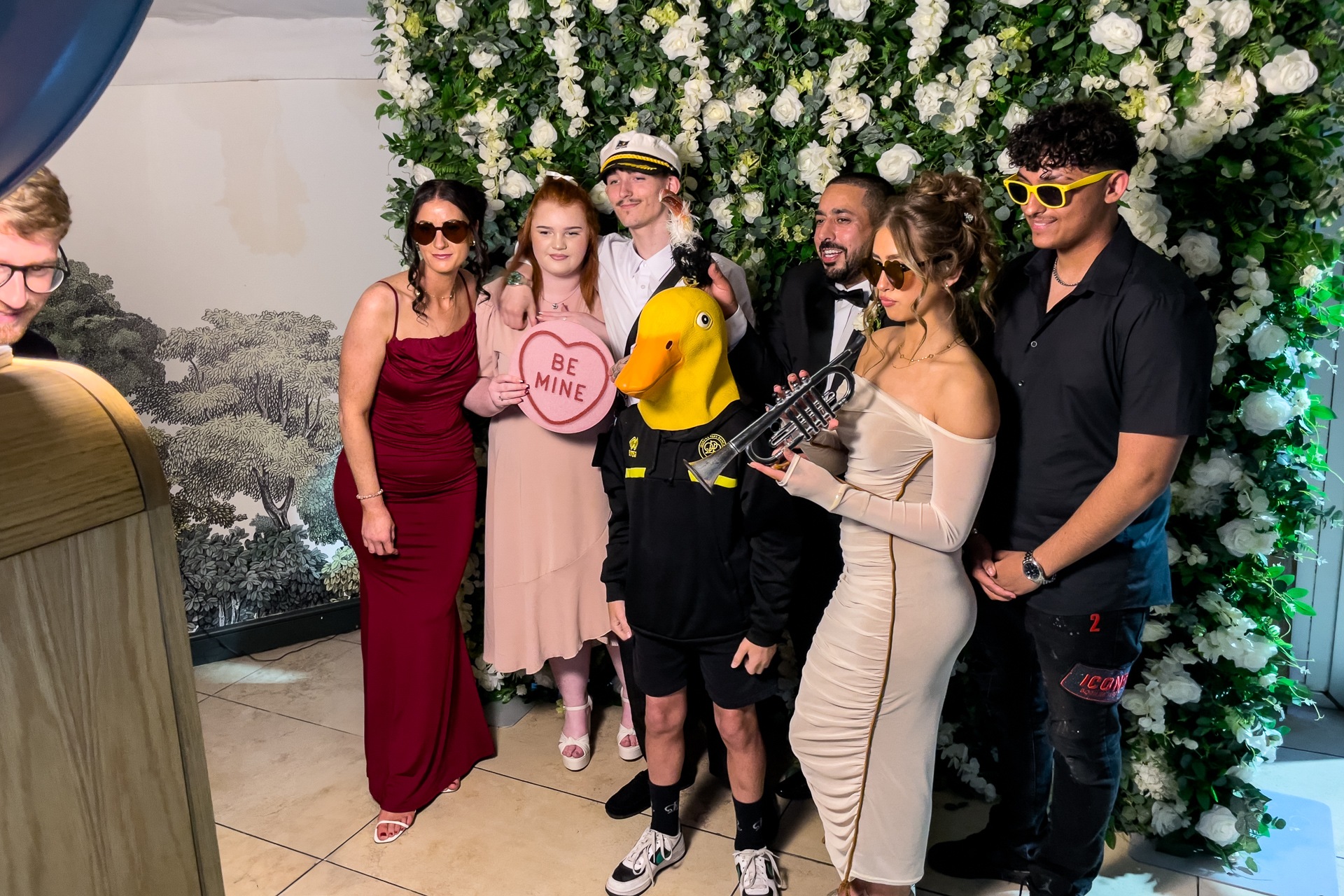 Moxhull Hall Photo Booth Hire - Photo Booth In Action