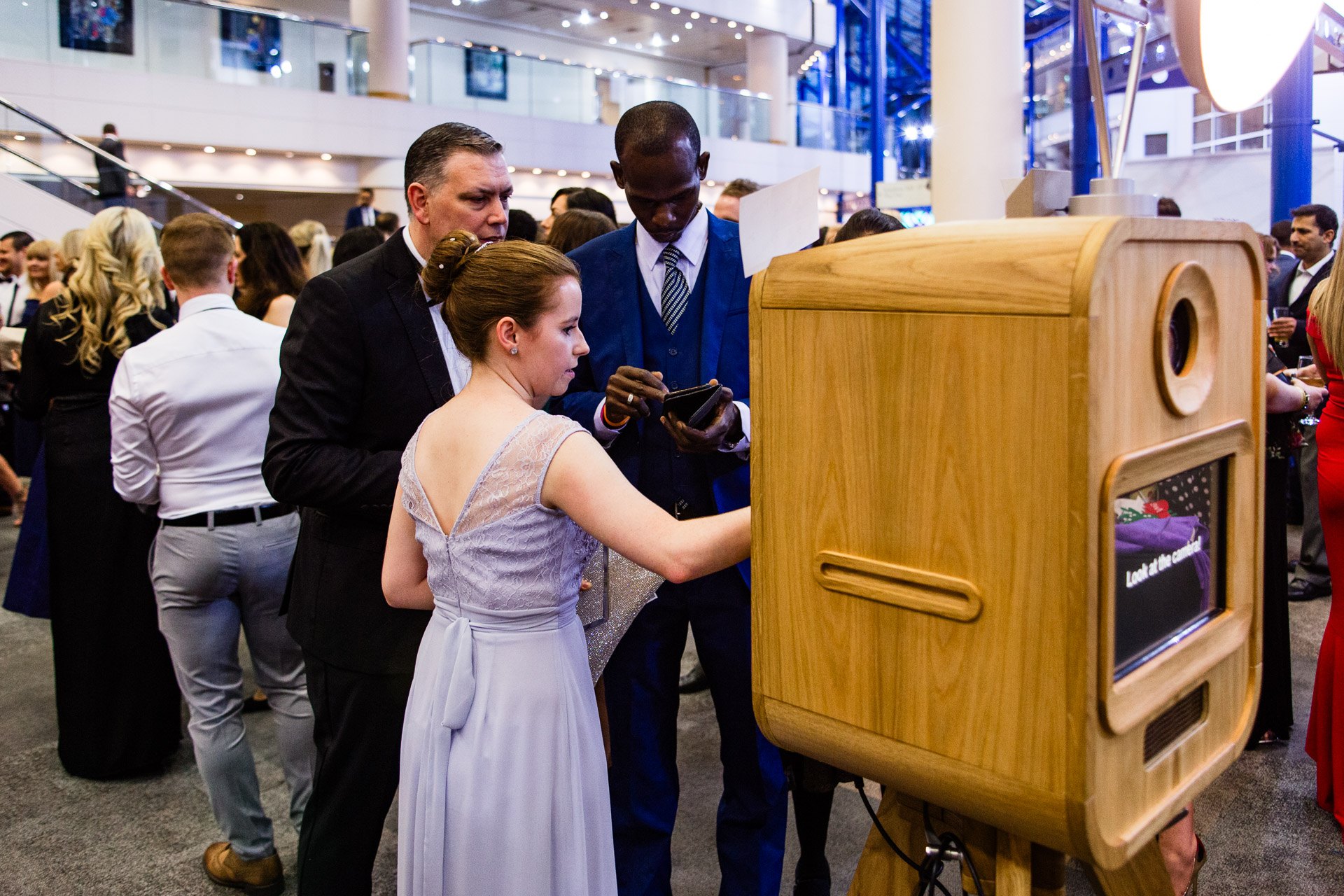 Birmingham ICC Photo Booth Hire in Action