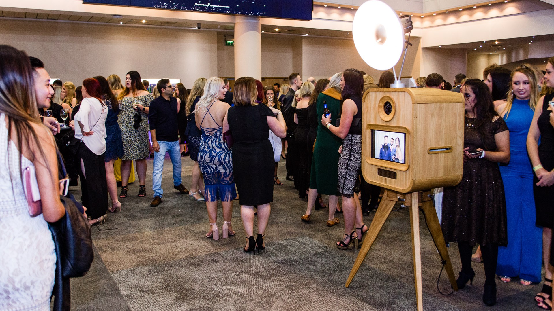 Birmingham ICC Photo Booth Hire in Action