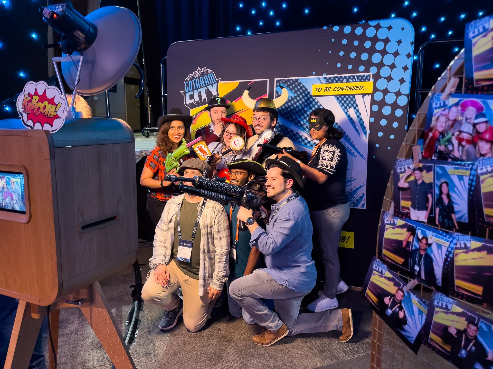 Birmingham ICC Photo Booth Hire in Action