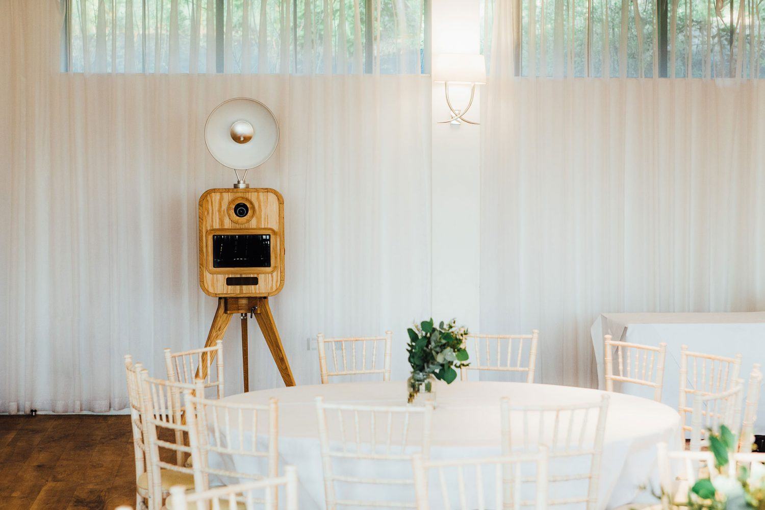 The Wood Norton photo booth hire Worcestershire slider